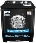 OG Star 7.5 kg Semi-Automatic Top Load Washing Machine (OSA7500/Black & Grey/2025)