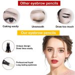 4-Tip Microblading Eyebrow Pen – Waterproof, Long-Lasting Eyebrow Pencil with Micro-Fork Tip for Flawless, Natural-Looking Brows (Eyebrow pen - Black) - Image 9