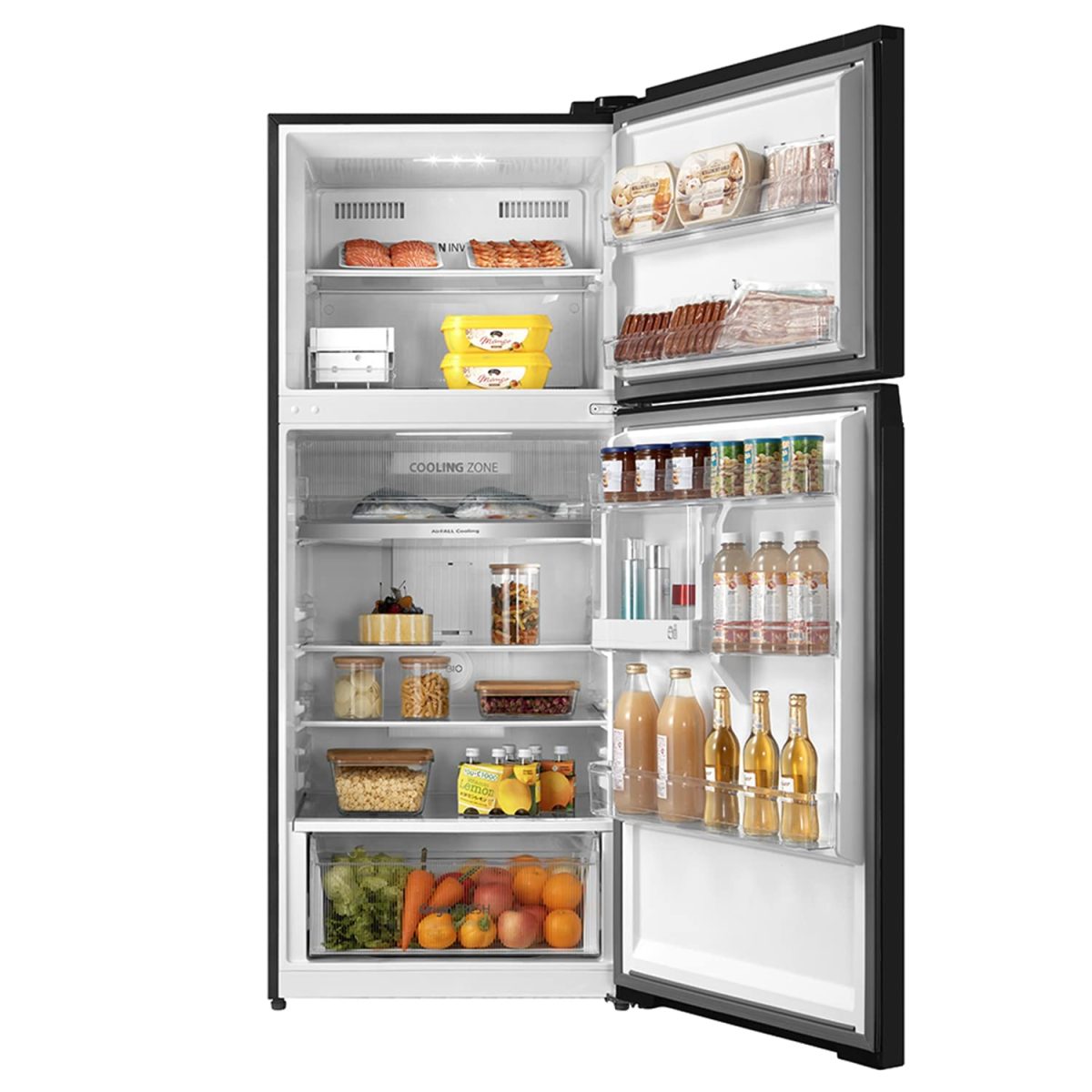 Toshiba 439 L 2 Star Frost Free Inverter Air Fall Cooling Double Door (GR-RT559WE-PMI(37, Satin Grey), Free 1 Year Extended warranty - Image 3