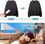 Foyken Sticky Lint Remover Roller for Clothes 180 Sheets Reusable Easy-Tear Pet Hair Remover for Clothes, Sofa, Furniture, Sweater, Dust & Dirt - 3 Rolls 60 Sheets (Multicolor) (Multi Set of 3) - Image 4
