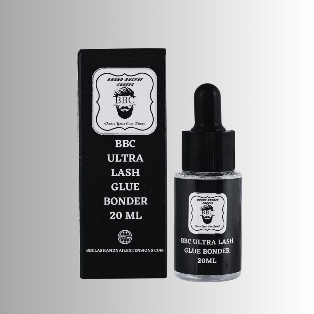 BBC Ultra Lash Bonder – 20ml | Lash Extension Sealant for Long Retention | Fast 3-Minute Curing | Waterproof, No Fume, Oil-Resistant | Professional Use for Classic & Volume Lashes