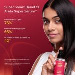 Arata Super Serum (100ml) For Dry & Frizzy Hair | 76% Frizz Reduction | 56% Breakage Reduction | Luxurious Shine | Prevents Split Ends | Powered By JD Jojoba Hair Complex | Hair Serum For Women & Men - Image 2