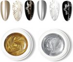 NAILWIND Mirror Metallic Finish Nail Polish, Metal Painted Gel Nail Polish - Reflective High Shine Nail Polish Soak Off UV/LED - 3D Metal Gel Longlasting Brightness (Gold), 5 ml - Image 2
