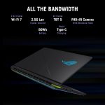 ASUS ROG Strix G16,Intel Core Ultra 9 275HX Gaming Laptop(RTX 5070-12GB/140W TGP/32GB/1TB/2.5K QHD+/16"/240Hz/Windows 11/M365 Basic (1Year)*/Office Home 2024/Eclipse Gray/2.65 Kg) G615LR-S5190WS - Image 8