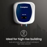 Crompton Amica Pro 15-L, 5 Star Rated Storage Water Heater with Superior Glassline Coated Tank, Powerful 2000W Heating Element, Rust Proof Plastic Body and Advanced 3 Level Safety (White and Blue) - Image 4