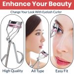 TEMPERIA (1pc) Eyelash Curler for Women - Eye Makeup Tools Accessories - Professional Eye Lash Curler - Creates Eye-Opening & Lifted Lashes (HE145) - Image 6