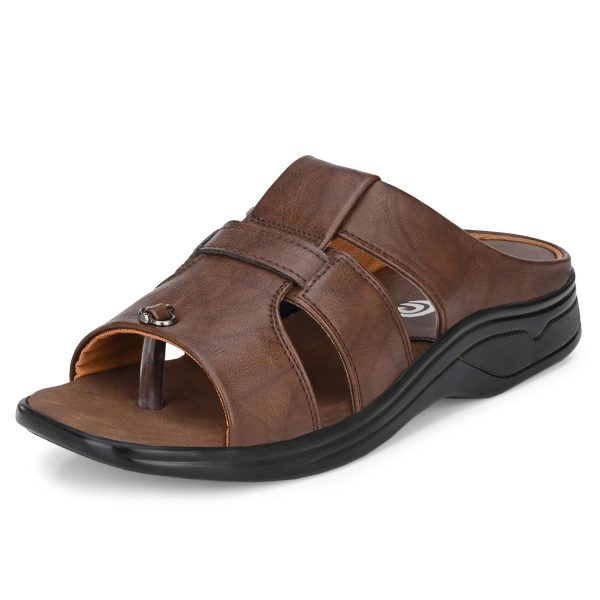 Centrino Men's Flip Flops Arch Support Sport Thong Sandals Non Slip with Premium Cushioning Comfortable Walking Slippers (5953)