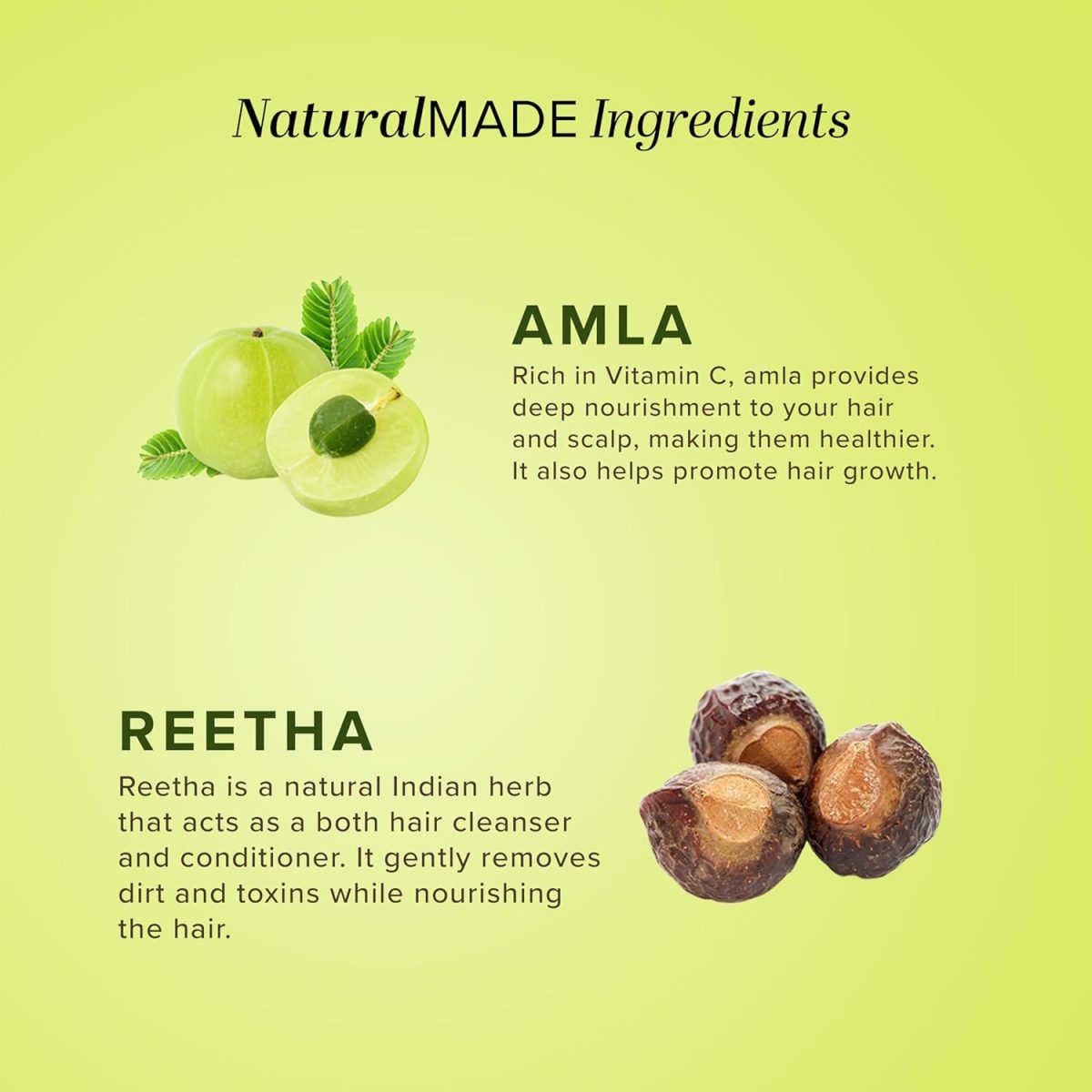 Khadi Natural Amla & Reetha Hair Conditioner | Hair Fall Rescue Formula | Nourishes Dry and Damaged Hair | Suitable for All Hair Types | 210ml - Image 4
