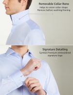 Symbol Premium Men's Cotton Non-Iron Formal Shirt (Regular Fit | Solid) - Image 5