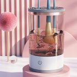 Electric Makeup Brush Cleaner,USB Automatic Cosmetic Brush Cleaner,Upgraded Electric Makeup Brush Cleaner for All Size Beauty Makeup Brushes,Auto-Rotating Brush Cleaner Deep Cleaning(Multi) - Image 5