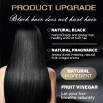 Fruit Vinegar Gel Hair Color For Men & Women, Hair Color Dye for Black Hair (Black, 200ml) - Image 3