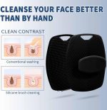 B-BUCKET Silicone Body Scrubber,Shower Scrubber for Nourishing Cleaning & Exfoliating Your Skin Lather Boosting Bristles with Ergonomic No-Slip Handle, Body Exfoliator for Men and Women bath brush - Image 3