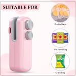 GLUN® Portable Mini Sealing Machine, Handheld Packet Sealer for Food, Snacks, Chips, Fresh Storage, Plastic Bags Sealing Machine, Type C Charging Vaccum Sealers - Image 7
