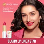MyGlamm LIT Moist Matte Lipstick - Pink Crush (Mauve Shade)| Long Lasting, Pigmented, Hydrating Lipstick with Moringa Oil and Vitamin E (4.2g) - Image 3