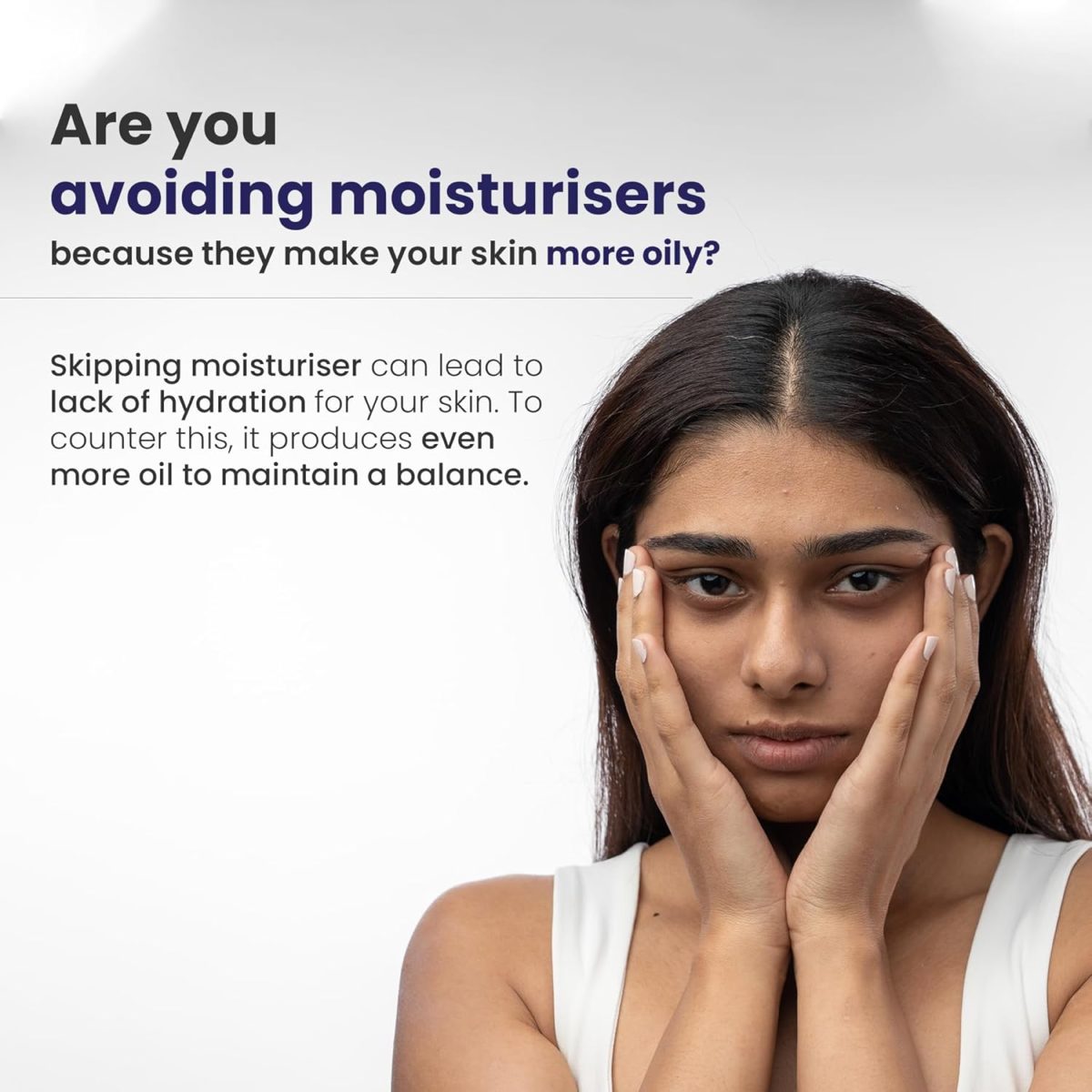 RE' EQUIL Oil Free Mattifying Moisturiser | Boosts Hydration, Refines Enlarged Pores | Prevents Acne Breakouts | For Oily, Acne Prone Skin | 50g - Image 3