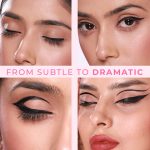 Praush Constant Glitter Liner 100% Matte Black, Infused with Argan Oil for Crack Free Look, Super Long Lasting & Quick Dry, Smudge Proof & Water Resistant - Image 4