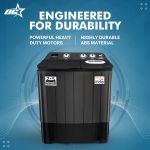 OG Star 7.5 kg Semi-Automatic Top Load Washing Machine (OSA7500/Black & Grey/2025) - Image 10