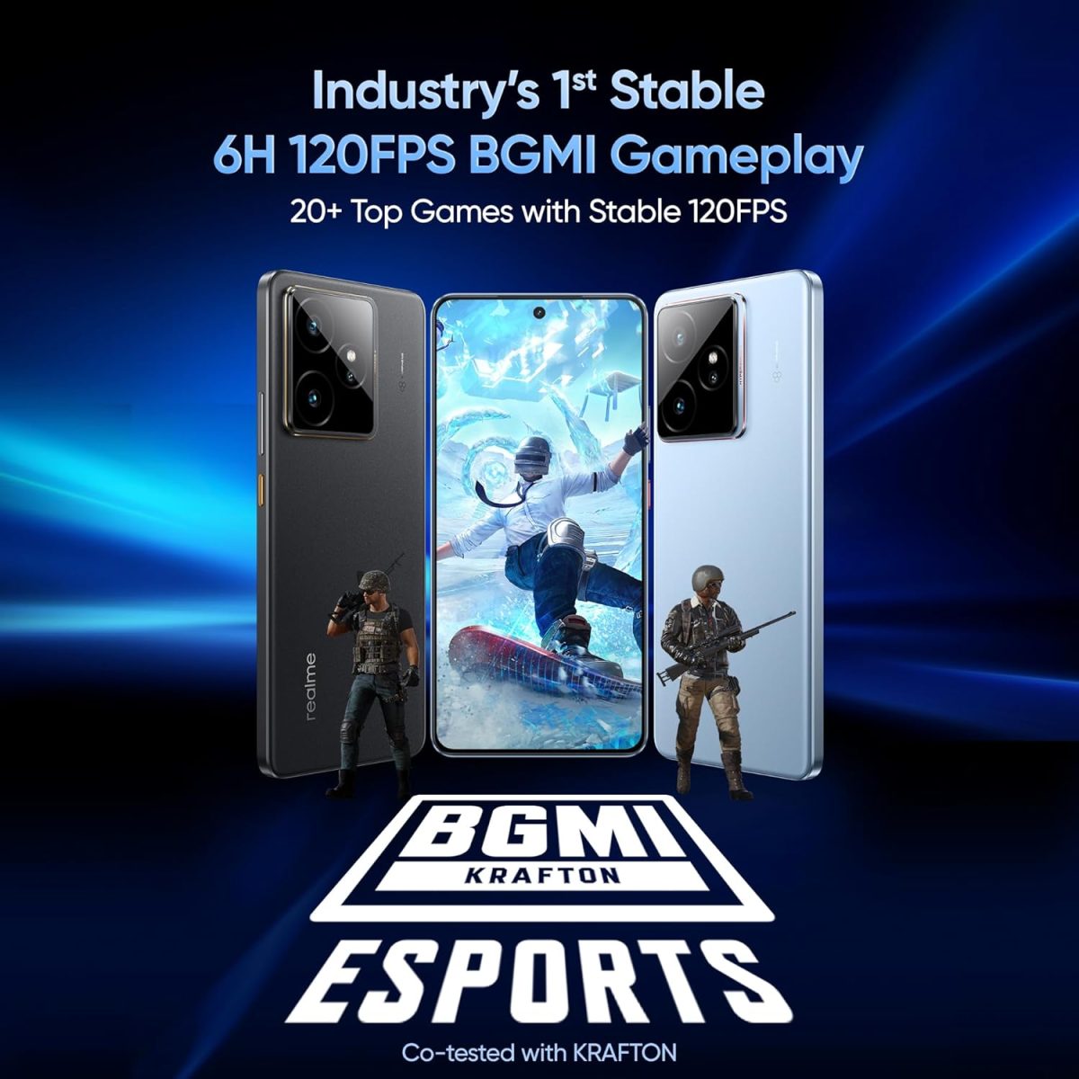 realme GT 7 (IceSense Black,12GB+512GB)| India's 1st MediaTek Dimensity 9400e Chipset | Strongest Battery Combo 7000mAh + 120W | AI 4K 120FPS Travel Camera | 360° Cooling IceSense Design with Graphene - Image 12