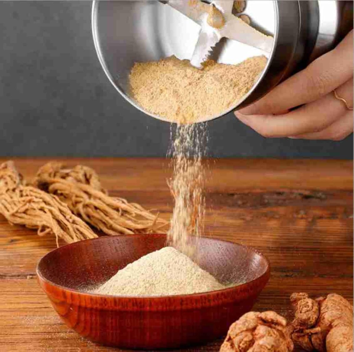 Hempi Homes Nima Stainless Steel Multifunctional Electric Grinder & Coffee Maker - Mini Spice, Coffee, and Masala Grinder for Beans, Nuts, and Grains - Household Mixer Grinder (Silver) - Image 5