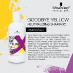 Schwarzkopf Professional Goodbye Yellow Neutralising & Anti-Yellow Sulfate Free Purple Shampoo | 300 Ml - Image 4