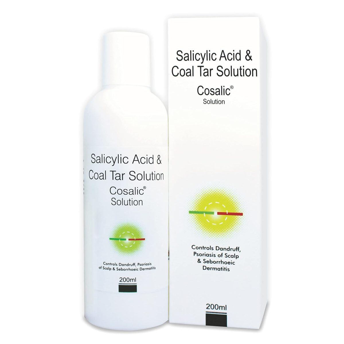 SALVE Cosalic Coal Tar & Salicylic Acid Shampoo For Dry Itchy Scaly & Flaky Scalp Minimizes Dandruff And Dry Scalp Conditions- 200 Ml