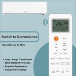 Zieva Compatible For O General Ac Remote Replacement For 1, 1.5, 2 Ton Split/Window Air Conditioner - Please Match The Original Remote (Ac 252 A),White - Image 4