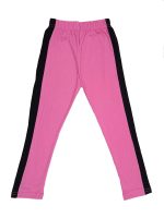 IndiWeaves Girls Cotton Full Sleeve Printed T-Shirts and Cotton Capri 3/4 Pants (Pink,Navy Blue,Magenta,Yellow,Red,11-12 Years) Pack of 5 - Image 2