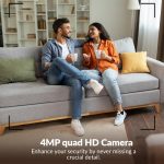 CP PLUS 4MP Wi-fi PT Home Security Smart Camera | 360˚ with Pan & Tilt | Two Way Talk | Cloud Monitoring | Motion Detect | Night Vision | Supports SD Card (Up to 128 GB) | Alexa & OK Google - CP-E41A - Image 8