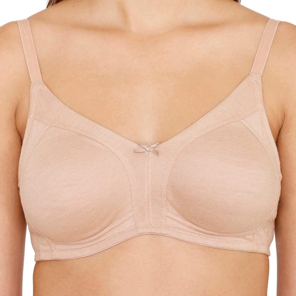 Rosaline by Zivame Women's Nylon Non-Padded Wire Free Regular Bra - Image 4