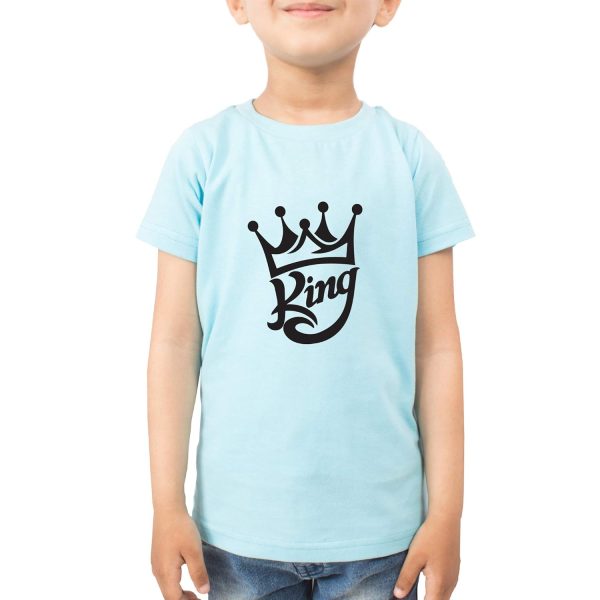 FADE COLLECTION - King Design Colored Gift Cotton Kids Boys T-Shirts