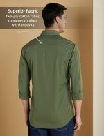 Symbol Premium Men's Casual Cotton Poplin Shirt (Regular Fit) - Image 2