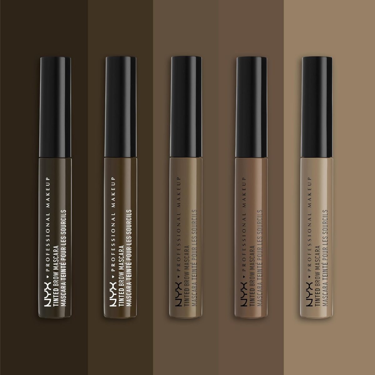Nyx Professional Makeup Tinted Brow Mascara, Dark Brown, 6.2g - Image 4