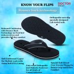 DOCTOR EXTRA SOFT Women's Slippers with Bounce Back Technology Orthopaedic and Diabetic MCR Anti-skid Cushion Comfort Dr Sliders Flipflops and House Chappal for Women’s & Girl’s D-03 - Image 2