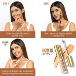 MyGlamm Super Serum Concealer Liquid Form- 301W Caramel - 6g | Infused With Hyaluronic Acid & Vitamin C| Long Lasting & Full Coverage Concealer | All Skin Type - Image 6