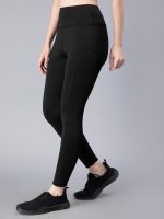 Cosvos Activewear Leggings, Tights for Women | Squat Proof | Buttery Soft Fabric | Ankle Length | Sports Fitness | Polyester Leggings Tights with Pockets - Image 3