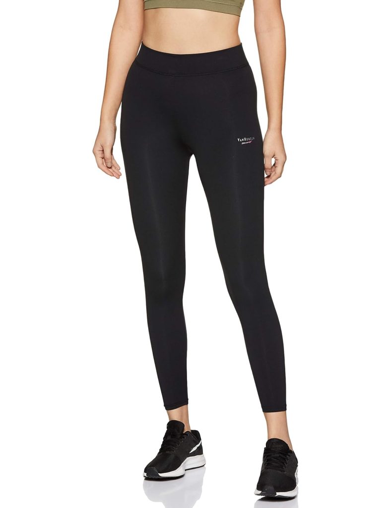 Van Heusen Women's Stretch Fit High Rise Proactive Snug Fit Snug Fit Tights - High Stretch, Moisture Wicking