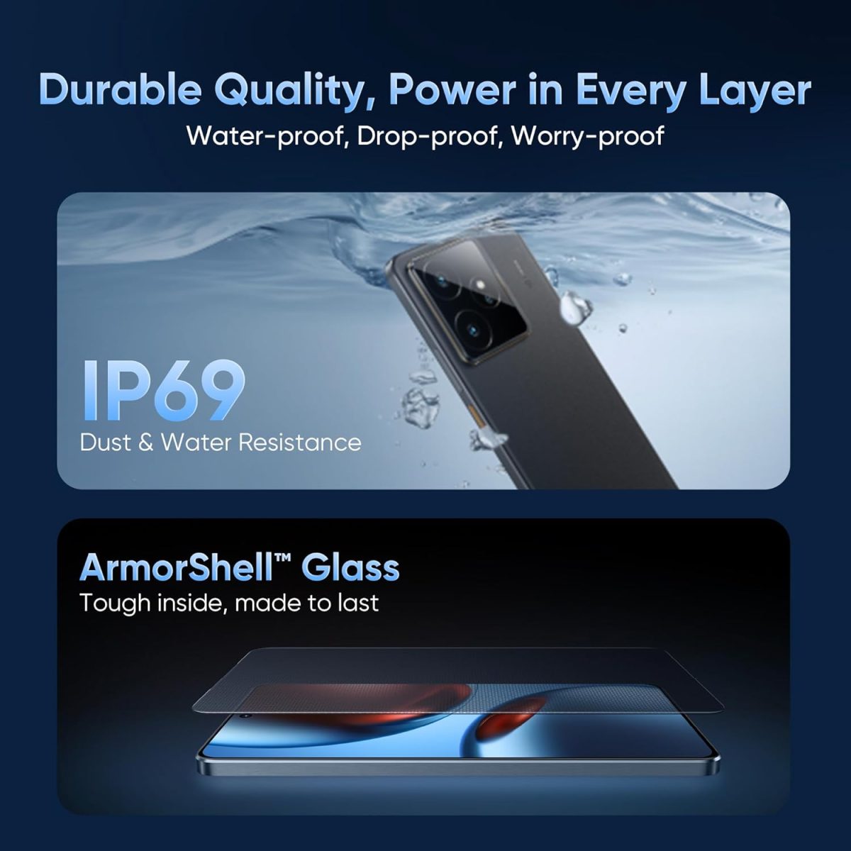 realme GT 7 (IceSense Black,12GB+512GB)| India's 1st MediaTek Dimensity 9400e Chipset | Strongest Battery Combo 7000mAh + 120W | AI 4K 120FPS Travel Camera | 360° Cooling IceSense Design with Graphene - Image 13