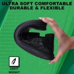DOCTOR EXTRA SOFT Classic Genuine Leather Formal Shoes for Men with Memory Foam Cushion| Ultra Lightweight & Comfortable|Stylish & Flexible|Parties,Occasions,Office,Wedding,Casual|Black Slip On D-805 - Image 4