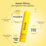 Foxtale SPF 70 Niacinamide Dewy Sunscreen with PA++++ For Dewy Sun Protection|Prevents Tan|Lightenweight, Non Greasy, No White Cast|Anti-Tan Formula|For Men & Women|For all skin type,50 Ml - Image 5