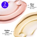 Blue Heaven Prime & Shine Flawless Illuminating Primer + Strobe Cream | Primer + Highlighter + Moisturiser |Infused with Vitamin C and Niacinamide for naturally glowing skin, Silver Pink, 25g - Image 5