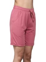 Jockey AW23 Women's Super Combed Cotton Rich Regular Fit Shorts with Side Pockets - Image 4
