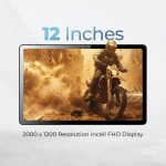 IRA Duo Pro 5G | 12" Tablet + Keyboard + Stylus Pen | 8GB RAM 128GB ROM | Wi-Fi + 5G | 2.2Ghz Octa-Core Processor | Accessories (Adapter, USB Cable, Carry Case, Ear Phone) - Image 3