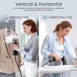 INALSA Garment Steamer for Clothes,Steam Iron Press - Vertical & Horizontal Steaming up to 25g/min, 1600 Watt,340 ml Water tank & 28 sec Fast Heating,Hetaing On/OFF Indicator Light (Cosicosy) - Image 6