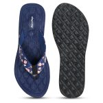 Skytrap Women Synthetic Medium Heels Embossed Slippers Flipflop - Image 8