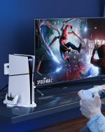 OLCLSS Stand for P5 Slim with Cooling Fan & RGB Lighting, Compatible with Regular and Elite Controller Charging, for P5 Slim Console Only, Not for Other - Image 7