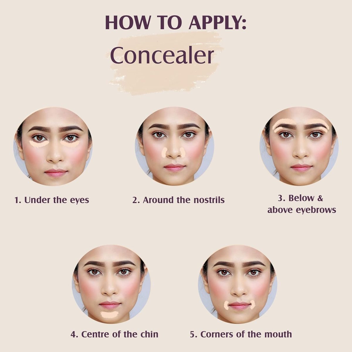 Glam 21 Perfecting Stick Concealer | Enriched with Vitamin E | Contouring & Highlighting | Lightweight Make-up | Natural Matte Finish-8gm -03 - Image 5