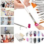 First Try Nail Art Painting Brush Set | Acrylic UV & Poly Extension Gel Drawing Polish Brush Tool Kit | Tips Builder Design Dotting Brushes DIY | Nail Art Decoration Accessories – 15 Pcs. (Pink) - Image 6
