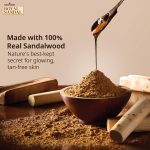Santoor Royal Sandal Detan Pack | 3 Soaps (150g Each) + Free Serum (15ml) + Free Face Pack (20g) | 100% Sandalwood Oil & Powder | 3-Step Natural Detan | Reduces tan, Improves complexion, Even Skin Tone & Glow - Image 5