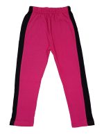 IndiWeaves Girls Cotton Full Sleeve Printed T-Shirts and Cotton Capri 3/4 Pants (Magenta,Maroon,Red,Magenta,Yellow,8-9 Years) Pack of 5 - Image 2