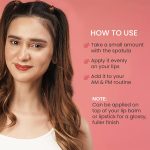 DOT & KEY Lip Plumping Mask With Shea Butter & Vitamin C + E For Naturally Glowing Lips | Smoothes Flaky & Dry Lips | Lip Mask For Soft,Smooth&Plump Lips | (Lingonberry)|15Ml - Image 4
